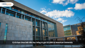 Cá là bạn chưa biết đến học bổng trị giá $15,000 từ American University