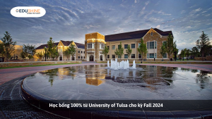 Học bổng 100% từ University of Tulsa cho kỳ Fall 2024