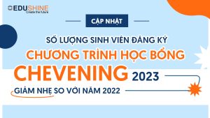 Số lượng sinh viên đăng ký học bổng Chevening năm 2023 giảm nhẹ so với năm 2022