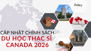 Cập Nhật Chính Sách Du Học Thạc Sĩ Canada 2026