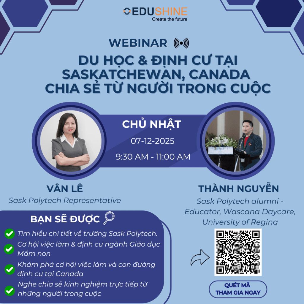 DU HỌC & ĐỊNH CƯ TẠI SASKATCHEWAN CANADA CHIA SẺ TỪ NGƯỜI TRONG CUỘC