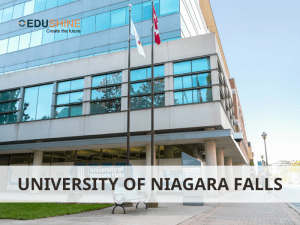 UNIVERSITY OF NIAGARA FALLS - UNF