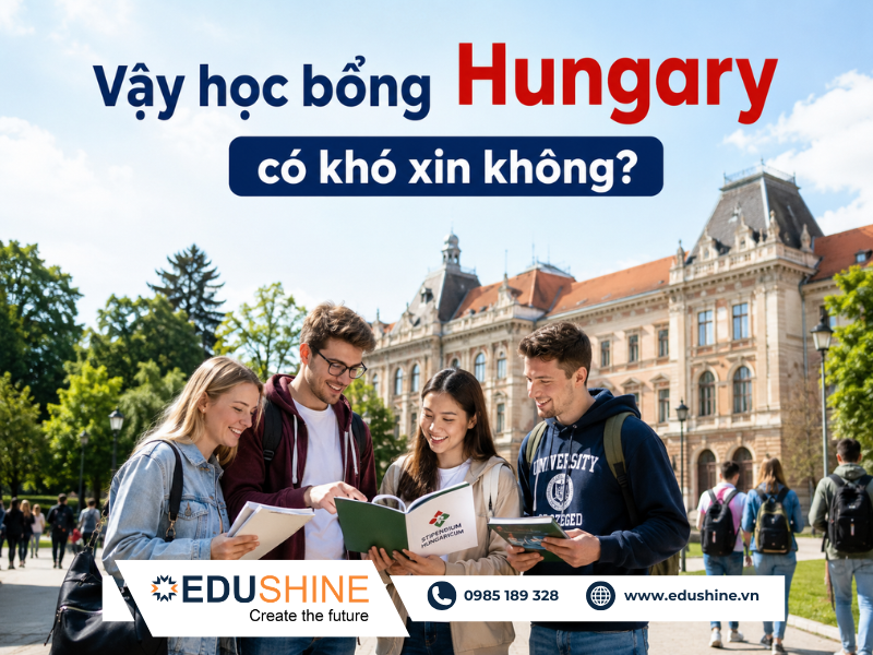 Vậy học bổng Hungary có khó xin không - Du học Hungary (1)