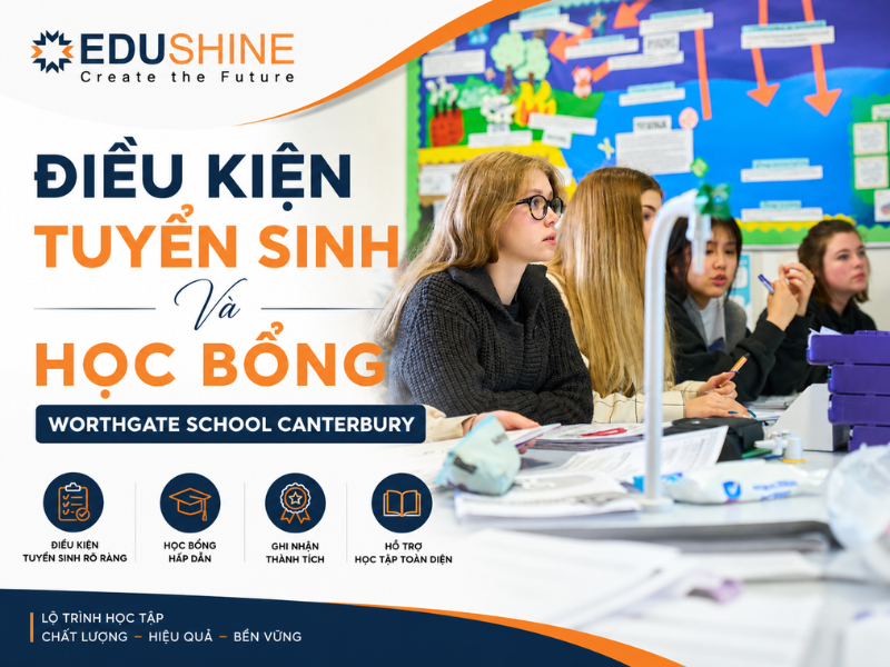 Điều Kiện Tuyển Sinh Và Học Bổng Worthgate School Canterbury