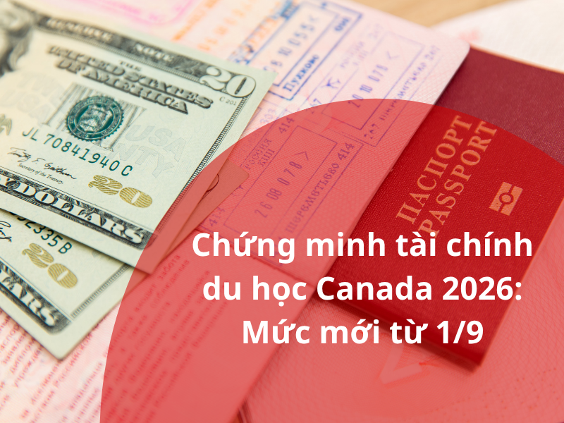 Mức chứng minh tài chính Canada 2026: Cập nhật mới từ 1/9